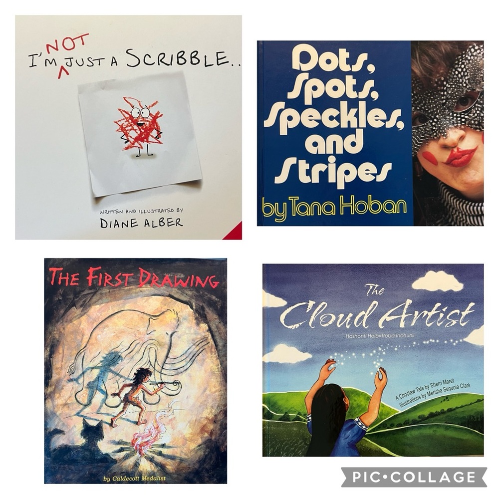 Children's Art Book Collection, set of 4, hardcover